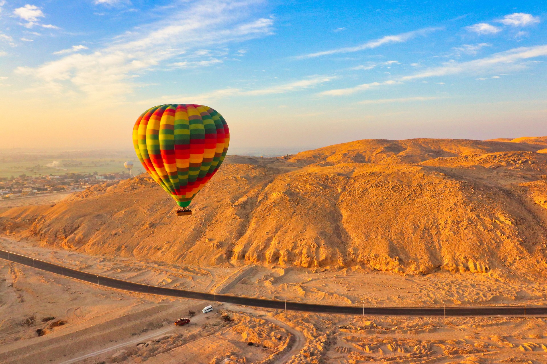 Hot Air Balloon Safari over Luxor,Egypt